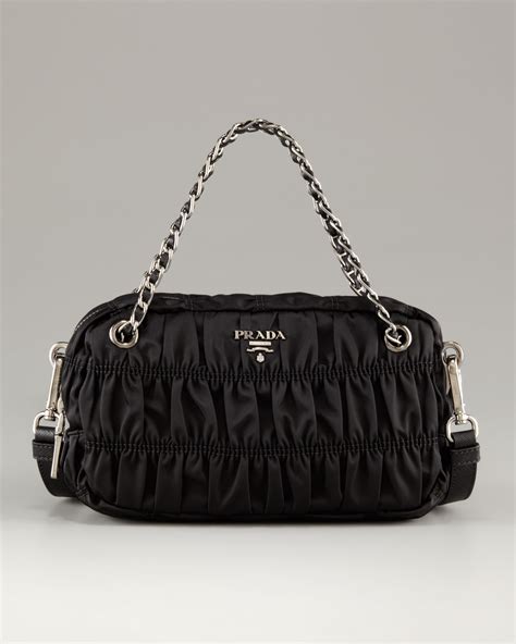 is the prada nylon bag worth it|prada ruched nylon bag.